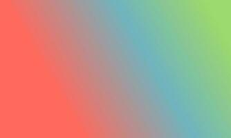 Design simple pastel red,blue and green gradient color illustration background photo