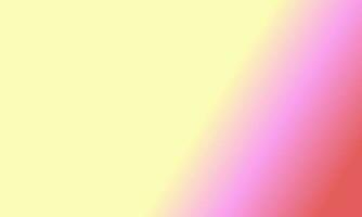 Design simple pastel yellow,red and pink gradient color illustration background photo