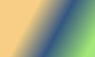 Design simple navy blue,peach and green gradient color illustration background photo