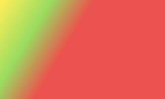 Design simple light yellow,light green and red gradient color illustration background photo