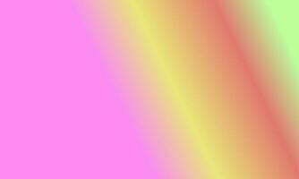 Design simple green,red,yellow and pink gradient color illustration background photo