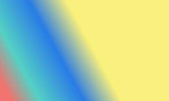 Design simple Cyan,red,yellow and blue gradient color illustration background photo