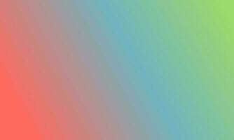 Design simple pastel red,blue and green gradient color illustration background photo