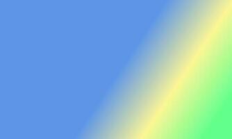 sencillo verde, azul y amarillo degradado color ilustración antecedentes muy frio foto