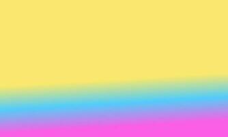 Design simple blue,yellow and pink gradient color illustration background photo
