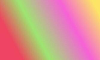 Design simple green,red,yellow and pink gradient color illustration background photo