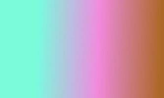 Design simple cyan,brown and pink gradient color illustration background photo