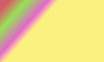 Design simple green,red,yellow and pink gradient color illustration background photo