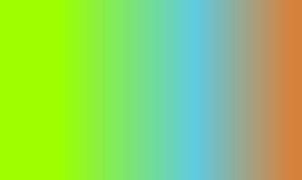 Design simple highlighter green,blue and orange gradient color illustration background photo