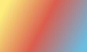 Design simple pastel yellow,blue and red gradient color illustration background photo