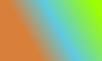 Design simple highlighter green,blue and orange gradient color illustration background photo