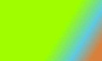 Design simple highlighter green,blue and orange gradient color illustration background photo