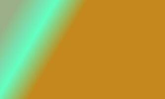 Design simple sage green,cyan and orange gradient color illustration background photo