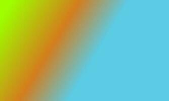 Design simple highlighter green,blue and orange gradient color illustration background photo