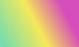Design simple cyan,yellow and pink gradient color illustration background photo
