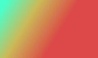 Design simple cyan,red and yellow gradient color illustration background photo