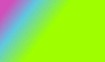 Design simple highlighter green,blue and pink gradient color illustration background photo
