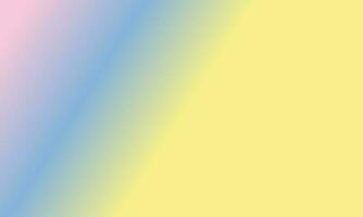 Design simple pink pastel,yellow and blue gradient color illustration background photo