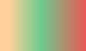 Design simple peach,green and red gradient color illustration background photo