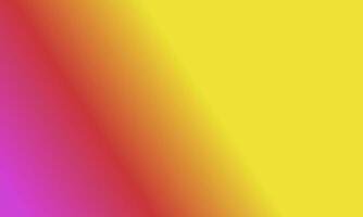 Design simple yellow,purple and red gradient color illustration background photo