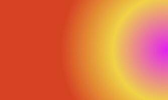 Design simple pink,yellow and red gradient color illustration background photo
