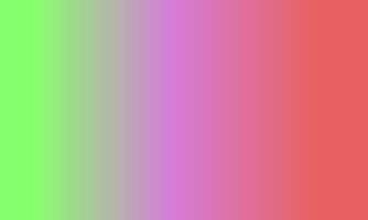 Design simple green,purple and red gradient color illustration background photo
