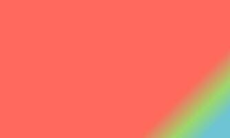 Design simple pastel red,blue and green gradient color illustration background photo