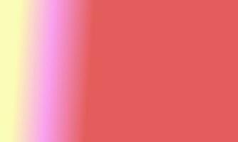 Design simple pastel yellow,red and pink gradient color illustration background photo