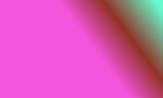 Design simple cyan,brown and pink gradient color illustration background photo