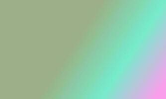 Design simple sage green,cyan and pink gradient color illustration background photo