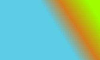 Design simple highlighter green,blue and orange gradient color illustration background photo