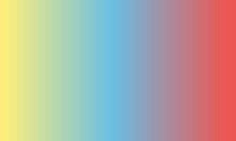 Design simple pastel yellow,blue and red gradient color illustration background photo