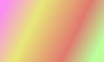 Design simple green,red,yellow and pink gradient color illustration background photo
