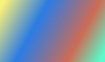 Design simple Cyan,red,yellow and blue gradient color illustration background photo