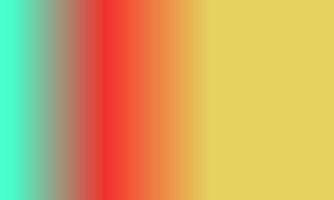 Design simple cyan,red and yellow gradient color illustration background photo