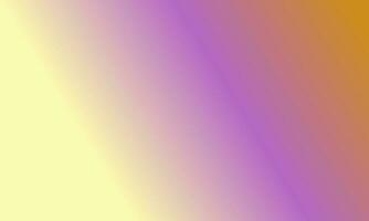 Design simple pastel yellow,purple and brown gradient color illustration background photo