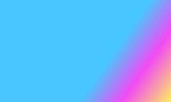 Design simple pink,blue and yellow gradient color illustration background very cool photo