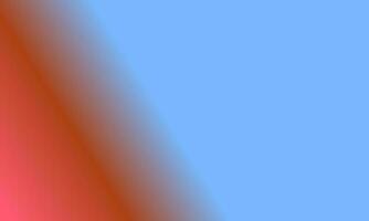 Design simple blue,brown and red gradient color illustration background photo
