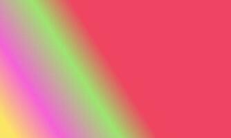 Design simple green,red,yellow and pink gradient color illustration background photo