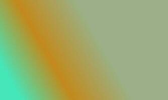 Design simple sage green,cyan and orange gradient color illustration background photo