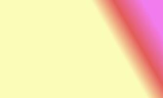 Design simple pastel yellow,red and pink gradient color illustration background photo