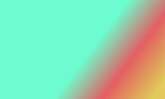 Design simple maroon,cyan and yellow gradient color illustration background photo