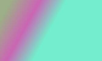 Design simple sage green,cyan and pink gradient color illustration background photo