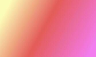 Design simple pastel yellow,red and pink gradient color illustration background photo