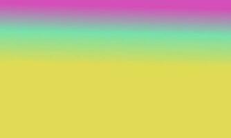 Design simple cyan,yellow and pink gradient color illustration background photo