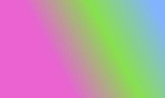 Design simple pink,green and blue gradient color illustration background photo