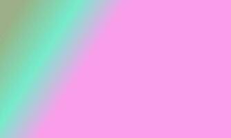 Design simple sage green,cyan and pink gradient color illustration background photo