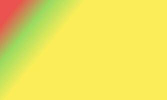 Design simple light yellow,light green and red gradient color illustration background photo