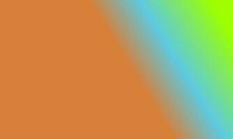 Design simple highlighter green,blue and orange gradient color illustration background photo