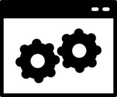 solid icon for custom vector